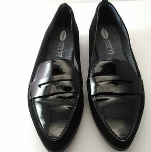 Dr. Scholl's Black Pointed Toe Flat (8) Used